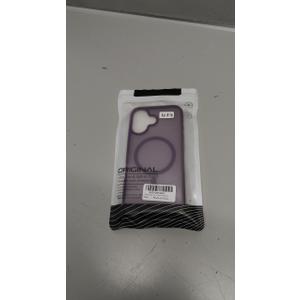 for iPhone 16 Phone Case, Compatible with Magnetic, Military Grade Drop Protection Translucent Matte Shockproof Anti-Scratch/Anti-Fingerprint Case for iPhone 16 (Dark Purple)