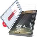 2 x bersem 3 Pack for Samsung Galaxy S25 Ultra Screen Protector + 1 Pack Camera Lens Protector, 9H+ Tempered Glass Film with Customized Installation Tray, Military Grade Shatterproof, HD Clear