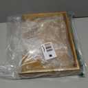 Sliner Christmas Wood Serving Tray with Handles 13.31 x 9.25 Gingerbread Man Christmas Cookie Platter Xmas Decorative Wooden Plate Food Display Dishes for Kitchen Coffee Table