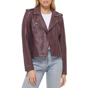 Levi's Women's The Classic Faux Leather Moto Jacket, S