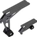 COWVIE Foldable Car Door Step Stand Pedal - Access to Vehicle's Top Roof Both Feet Stand Pedal Ladder for Most SUV Truck Jeep Black