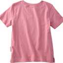 Butterblu Taylor 5-Pack Toddler Short Sleeve T-Shirts 100% Organic Cotton for Toddler Boys and Girls (Gold)