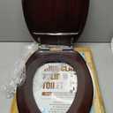 TopNotch Timber High Class Wood Toilet Seat 