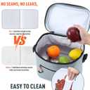 Soft-Sided Cooler Bag, 7/16/30 Can Insulated Lunch Box, Waterproof, Leak-Proof, Portable Lunch Bag for Work, Beach, Drink, Travel, Camping, Picnic