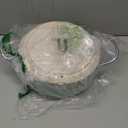 ZOOFOX Deep Fryer Pot with Thermometer, Japanese Frying Pot with Lid and Oil Drain Rack, Non-stick Tempura Fryer Pan for Kitchen French Fries, Chicken, Seafood