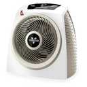 Vornado AVH10 (2025) Space Heater for Home, Fan Only Option, Digital Display with Adjustable Thermostat, Advanced Safety Features, Auto Climate Control, Whole Room Electric Heater for Indoors, White