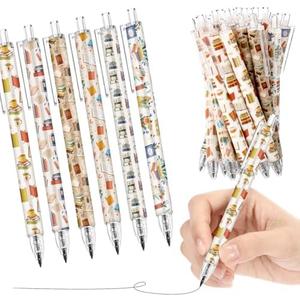 Sinload 25 Pcs Mechanical Pencil Bulk, 0.7 mm Cute Motivational Mechanical Pencil for Writing, Sketching, Drawing, Gifts from Teacher Reward Office Supplies Part