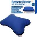 Bedsore Rescue Bolster Pillow for Bed Sore Prevention, Pressure Sore Relief Cushion, Positioning Pillow for Sleep Apnea & BiPAP/CPAP Pillow, Medical Grade, Made in USA