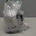 Electric Kettle with Glass Carafe for Tea and Coffee, BPA-Free, Fast Boiling, Auto Shut-Off, 1.7 Liter, 1500W, Black and Silver (1.8 Quarts)