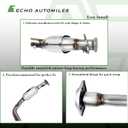 Catalytic Converter Compatible with Cadillac Escalade 2007-2010 6.2L, Chevrolet Silverado 1500 2009-2010, Tahoe 2008-2009, Avalanche 2009 6.2L, Gmc Sierra 1500 2007-2010 (EPA Compliant)