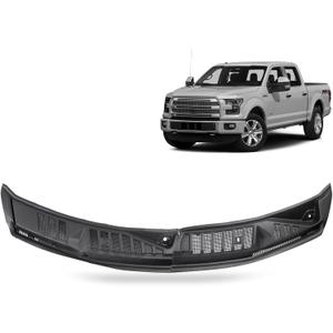 Windshield Wiper Cowl Panel Grille Compatible with Ford F150 2015-2020 Front Window Cover Insert Panel Replace FL3Z15022A69B