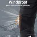 FREE SOLDIER Men's Warm Utility Puffy Quilted Insulated Pants Windproof Winter Pants, M