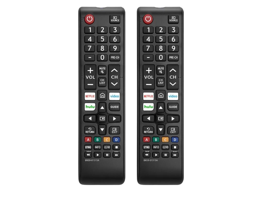 Pack of 2】 New Universal Remote for All Samsung TV Remote, Replacement Compatible for All Samsung Smart TV, LED, LCD, HDTV, 3D, Series TV