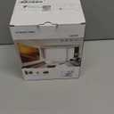 Magcubic 2025 Upgraded HY300PRO Mini Projector with WiFi and Bluetooth, Portable Projector 4K Support, Auto Keystone, 180 Degree Rotation, Smart Proyector for Home Outdoor Android 14 (White)