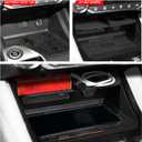 smabee Center Console Organizer for Nissan Sentra 2020-2026 Accessories Interior ABS Center Console Organizer Storage Box Tray Insert Black