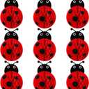 Pasimy 9 Set Ladybug Party Decorations Ladybug Love Bug Honeycomb Craft Kit Lady bug Table Decor Honeycomb Centerpieces Love Bug Table Topper for Lady bug Baby Shower Birthday Party Decoration