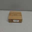 24Pcs Christmas Bows 5 x 7 Inch Velvet Bows for Christmas Tree 3/8 Inch Wide Christmas Tree Bows Vintage Velvet Ribbon (Khaki)