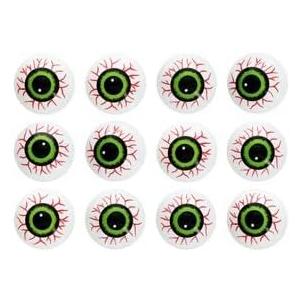 Halloween Eyeball Ping Pong Balls 22 Count – 1.37” Plastic Eyeballs for Drinks Pong Games Haunted House Decorations Party Supplies
