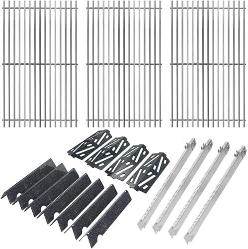 Grill Parts for Weber Genesis 2 GS4 Replacement Genesis II & II LX 400 Grills, Genesis II E410 E435 S435 for Weber Flavorizer Bars 66033 66797,Grates 66089, Heat Deflectors 66041 & Burners 67490