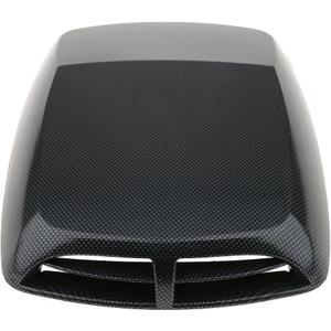 Kesoto Universal Decorative Hood Scoop Smoke Air Flow Intake Vent Cover Auto Car Truck Sport Racing - Carbon Fiber