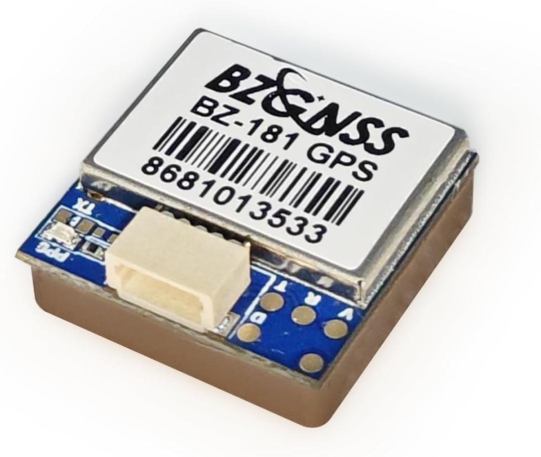 BZGNSS BZ-181 FPV GPS Module - Dual Protocol M10 Drone GPS for RC FPV Drone Racing Fixed-Wing Long-Range Flight Compatible with F405 F722 Flight Controller by Speedybee