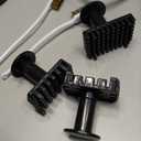 Hiteemer 5 in 1 Electric Vegetable Chopper, Commercial Vegetable Dicer Food Processor Veggie Food Cutter Stainless Steel Automatic Shredded for Onion Potato Cabbage Fruit Slicer