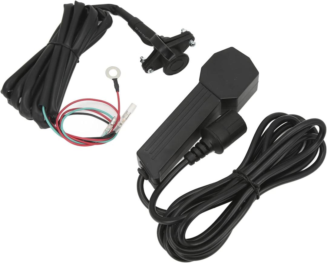12V Handheld Electric Winch Remote Control with 9ft Cable for ATV UTV