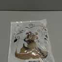 MIMAN Short Blonde Layered Wavy Wigs with Dark Color Roots Pixie Cut Wigs with Bangs Synthetic Hair Replacement Wig for Women