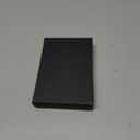 nuoku Leather Magnetic Card Holder, Intended for Magsafe Wallet Compatible with Airtag Holder, Magnetic Wallet for iPhone 15/14/13/12 Series, Not for 13 Mini/12 Mini, Max Hold 7 Cards (Black)