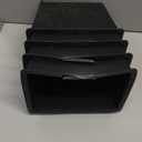 Bed Risers 6 Inch Heavy Duty,Oversized Couch Risers, Extra Wide Furniture Risers for Sofa Table Desk Headboard Chair Lifting,Rectangle Risering Blocks Support 6000 lbs(4 Pack Black)