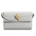 Woven Leather Shoulder Bag for Women, Fashion Handwoven Small Hobo Bag Purses Adjustable Shoulder Strap Crossbody Bag