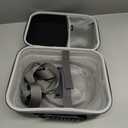 STARTRC GAMES Carrying Case for Meta Quest 3, Large Travel Case Compatible with BOBOVR S3 Pro/KIWI Design Battery Head Strap and Other Accessories, Hard Shell Travel Bag for Oculus Quest 3 (Gray)