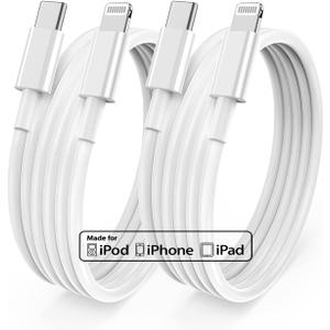 Long iPhone 12 13 14 Fast Charger Cable 10ft,[Apple MFi Certified] USB C to Lightning Cable,Type C Port Support Apple Charging Cord for iPhone 14 Pro/14/13 Pro/12 Pro Max/12 Mini/11 Pro/XS/XR/iPad.