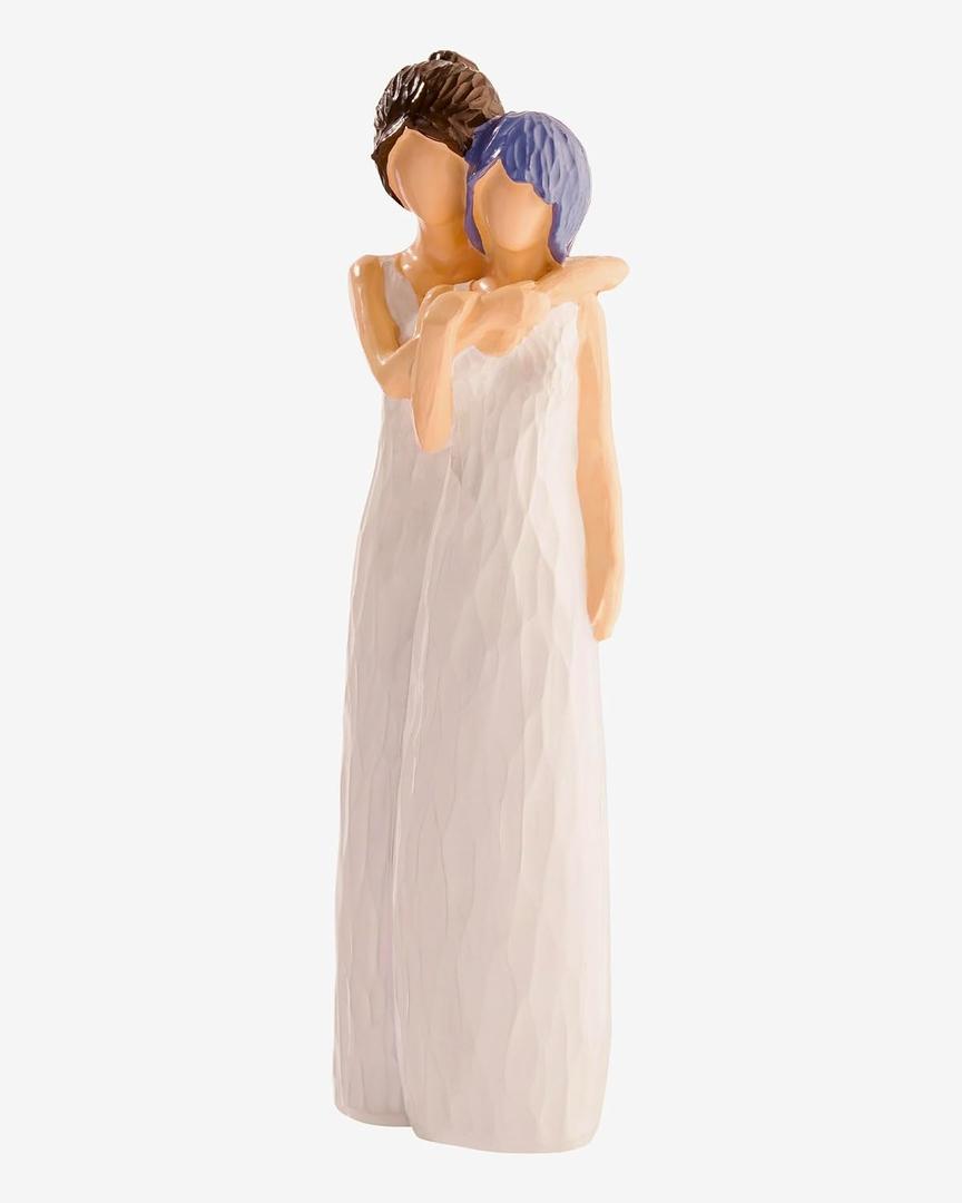 Mother Daughter Hug Figurines Statue, Mom Birthday Gifts from Daughter, Unique Moms Mothers Day Birthday Gift from Daughter, Gift for Bride Daughter from Mom