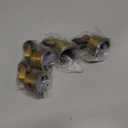 Anxingo 4Pack Antique Zinc Alloy Swivel Cup Casters, Furniture Caster Wheels Universal Metal Pulley Wheels for Chair Cabinet Patio Table Sofas 1-3/4 Inch OD Vintage Green Bronze