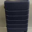 Sweetcrispy 28 inch Hard Shell ABS Suitcase Lightweight Expandable, Blue