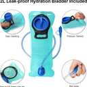 MIYCOO Hydration Backpack - Lightweight Hiking Water Backpack with 2L Water Bladder, Running Hydration Vest Backpack for Men Women, Hydration Pack for Hiking, Cycling, Climbing