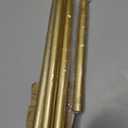 Gold Shower Curtain Rod 34-66 Inches(2.8-5.5ft) Never Rust Adjustable Shower Rod Spring Tension Non Slip No Drilling Shower Rods for Bathroom Garland Window