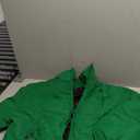 UANEO Puffer Jacket Womens Oversized Cropped Puffy Quilted Winter Jackets Coat Size Small, Green , Emerald 