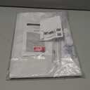 LazBlinds 100% Blackout Roller Shades, No Tools No Drill Cordless Blinds for Windows, Thermal Insulated UV Protection Privacy Window Shades for Bedroom (36''W x 72''H, White Silver)