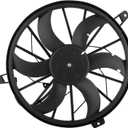 620-010 Radiator Cooling Fan Assembly Fit for Jeep Grand Cherokee 1999 2000 2001 2002 2003 4.0L 4.7L, for Jeep Liberty 2002-2003 3.7L Replace# 52079528 52079528AB 52079528AC