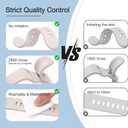 10 x Patented Sport Silicone Band Compatible with Apple Watch Bands 40mm 38mm 41mm 42mm 44mm 45mm 46mm 49mm Women Men, Soft Waterproof Sport Strap for iWatch Bands Series 11 10 9 8 7 6 5 4 3 2 1 SE Ultra (Starlight)