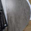 Dining Table Set for 4,Kitchen Table and Chairs for 4, Round Dining Room Table with Upholstered Chairs, 5 Piece Space Saving Circle Wood Kitchen & Dining Room Dinner Dinette Table Set (Vintage, 47In)