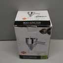 20oz Pancake Batter Dispenser, Stainless Steel Funnel Cake Dispenser with 4 Silicone Nozzles, Perfect for Pancakes, Cupcakes, and Funnel Cakes