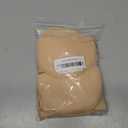 4 Pairs Shoulder Pads Sewing Set-in Shoulder Pads Foam Pads Beige