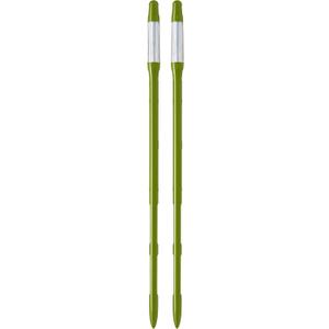 Aquameter (Large Green Refillable - Bundle of 2) - House Plant Soil Moisture Meter, Humidity Sensor Probe, Water Level Indicator - Best for Indoor Potted Plants