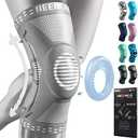 NEENCA Professional Knee Brace for Women/Men, Knee Support with Patella Pad & Side Stabilizers, Compression Knee Sleeve for Knee Joint Pain, Meniscus Tear, ACL, PCL, Runner, Workout - FSA/HSA Approved