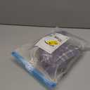 Kuoser Waterproof Dog Coat, Reversible Dog Jacket for Small Dogs, Adjustable Durable Doggie Winter Coat Warm Cozy Puppy Cold Weather Apparel from Small to Large Breed, Purple, S