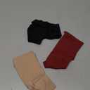 INNERSY Period Thongs Underwear for Women Seamless Thongs No Show Sexy Panties 3-Pack (Large)