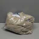 MIULEE Beige Sheer Curtains 2 Panels Embroidered Leaf Patterned Rod Pocket Floral Semi Sheer Faux Linen Window Curtains Drapes Set for Living Room Bedroom Dining Room, 52x84 Inches Long